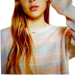 Lou & Gray Oversized Plaid Sweater